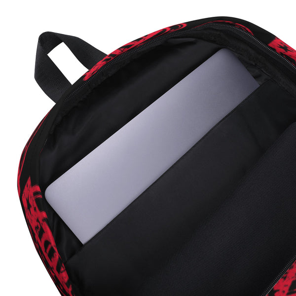 MADE AOP Logo Backpack Black