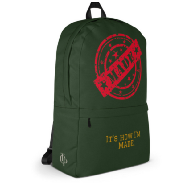 MADE Logo Backpack Army Green